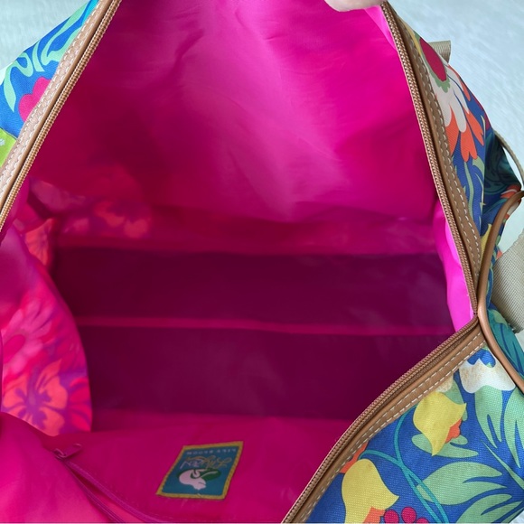 Lily Bloom Bags Lily Bloom Duffle Bag Tropical Print Poshmark